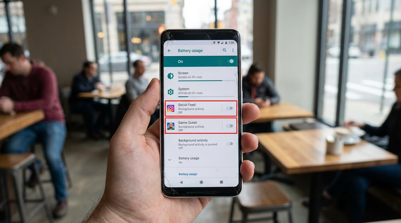 How to Stop Your Android Battery From Draining Before Lunch