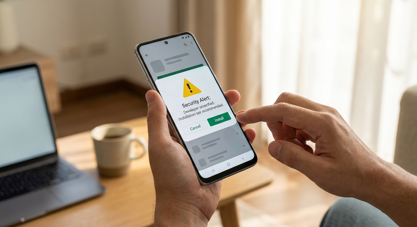 Android Apps Just Got A New ‘Security Check’ Screen? What It Means And How To Quickly Spot A Fake