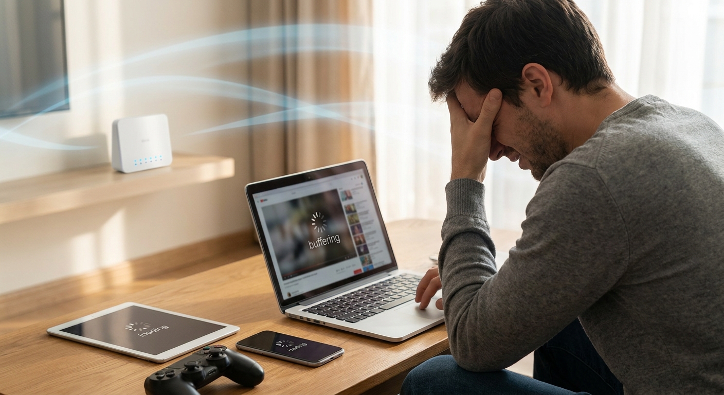 Home Wi‑Fi Suddenly Slow On Every Device Today? The One Hidden Router Reboot Trick That Usually Brings Your Speed Back In 60 Seconds