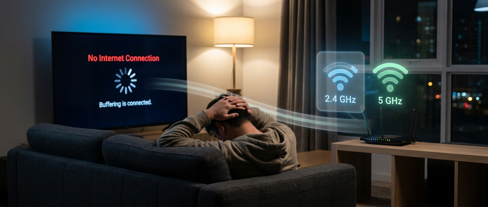 Smart TV Keeps Dropping Wi‑Fi Today? The One ‘2G vs 5G’ Fix That Usually Stops The Constant Disconnects