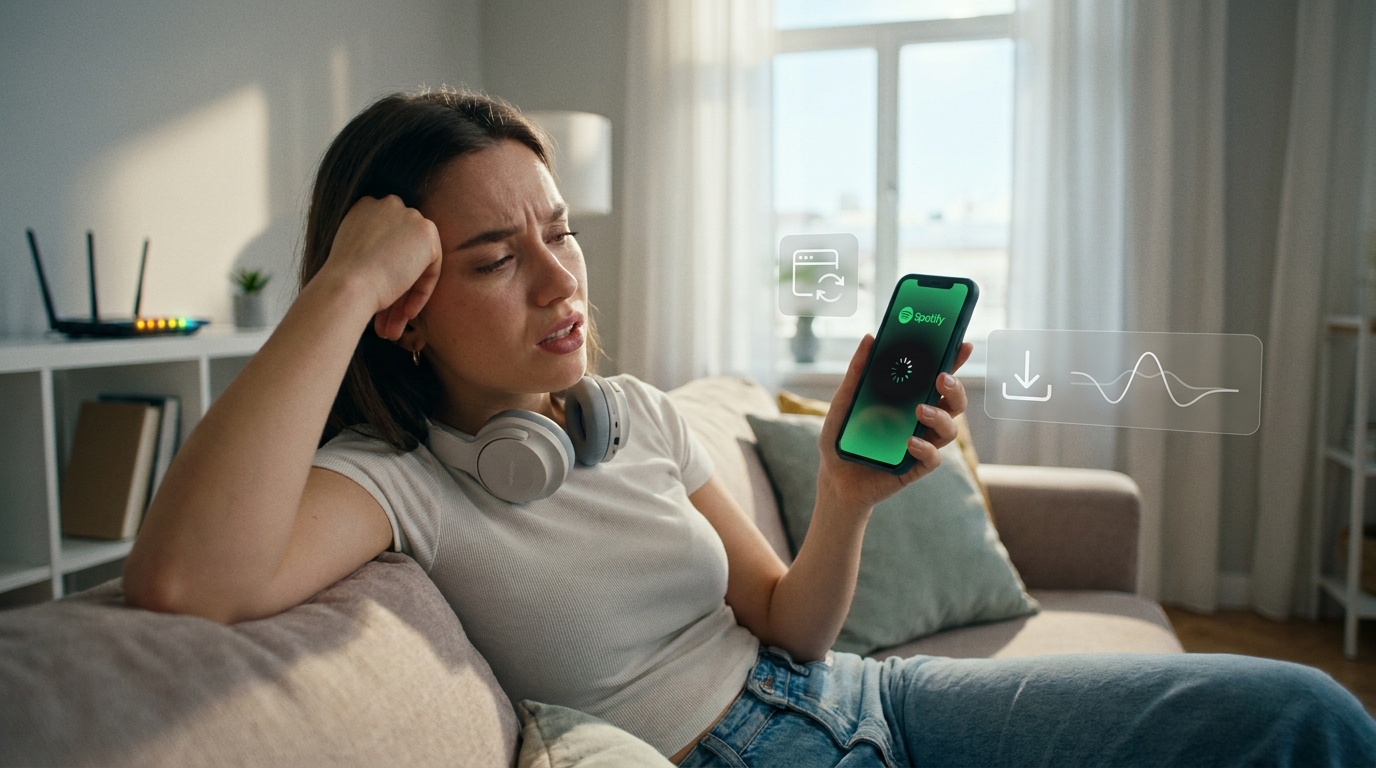 Spotify Randomly Paused Every Song Today? The One Hidden ‘Offline Tangle’ Fix That Usually Makes Streaming Stable Again